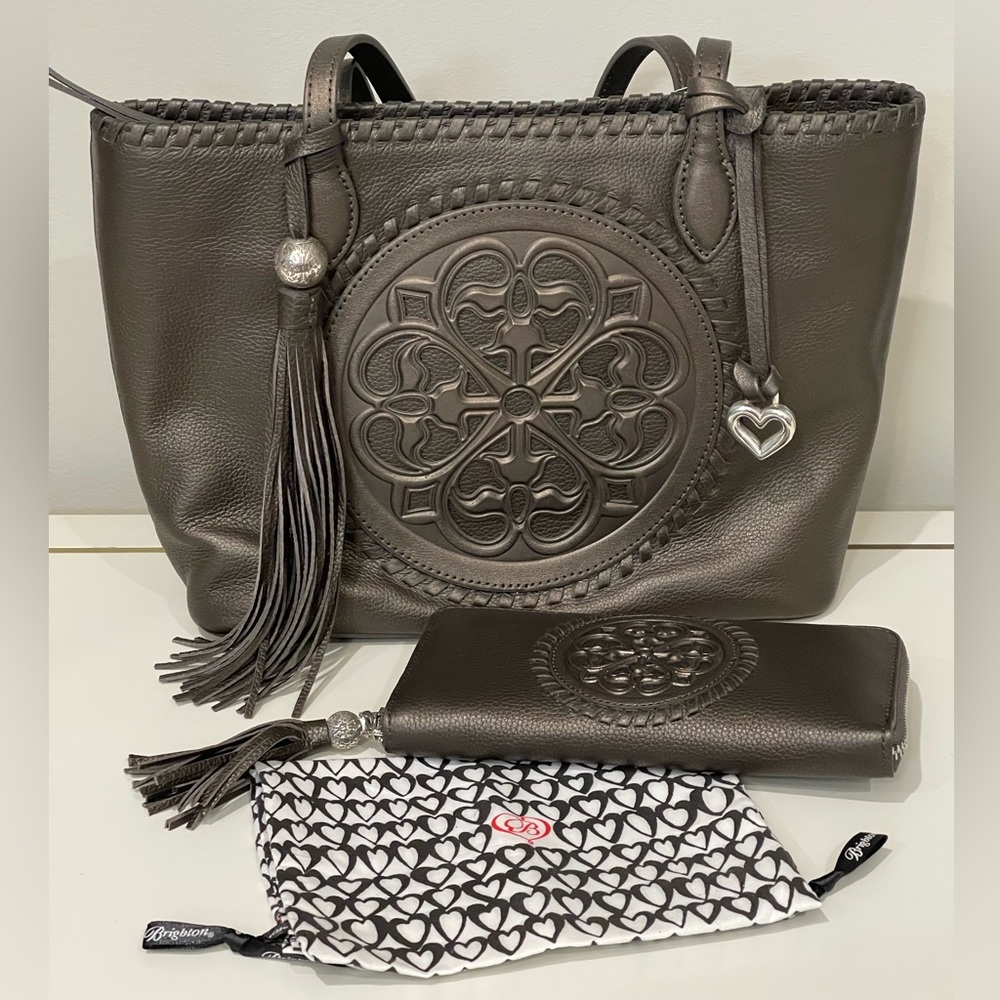BRIGHTON Ferrara shoulder bag + crossbody or zip wallet